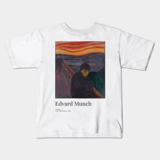 Edvard Munch - Exhibition Art Poster - Despair - Munchmuseet Kids T-Shirt